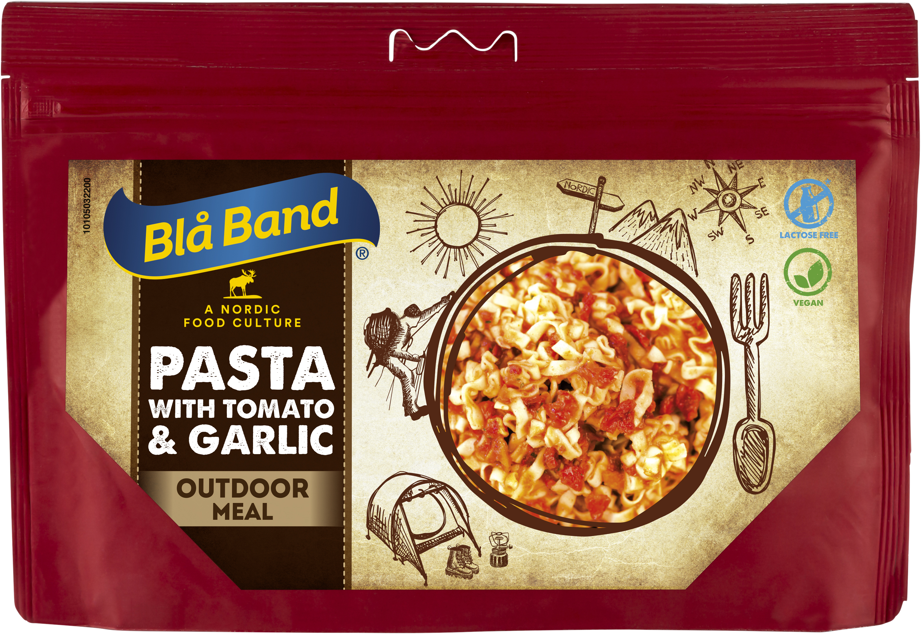 Blå Band Pasta mit Tomaten & Knoblauch