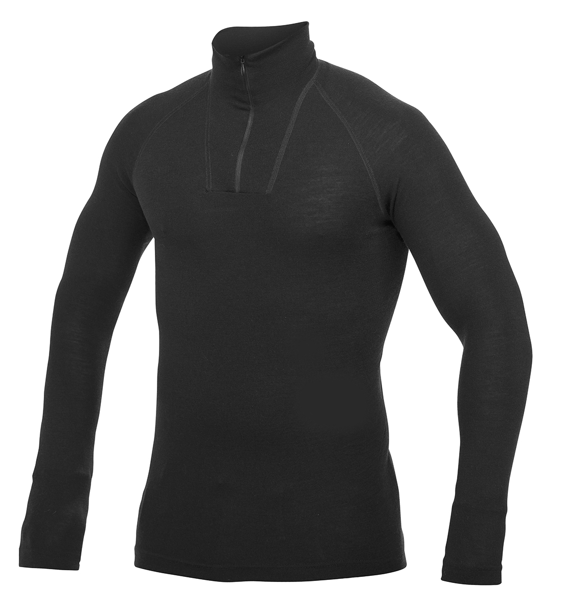 WP LITE Zip Turtleneck black XXS
