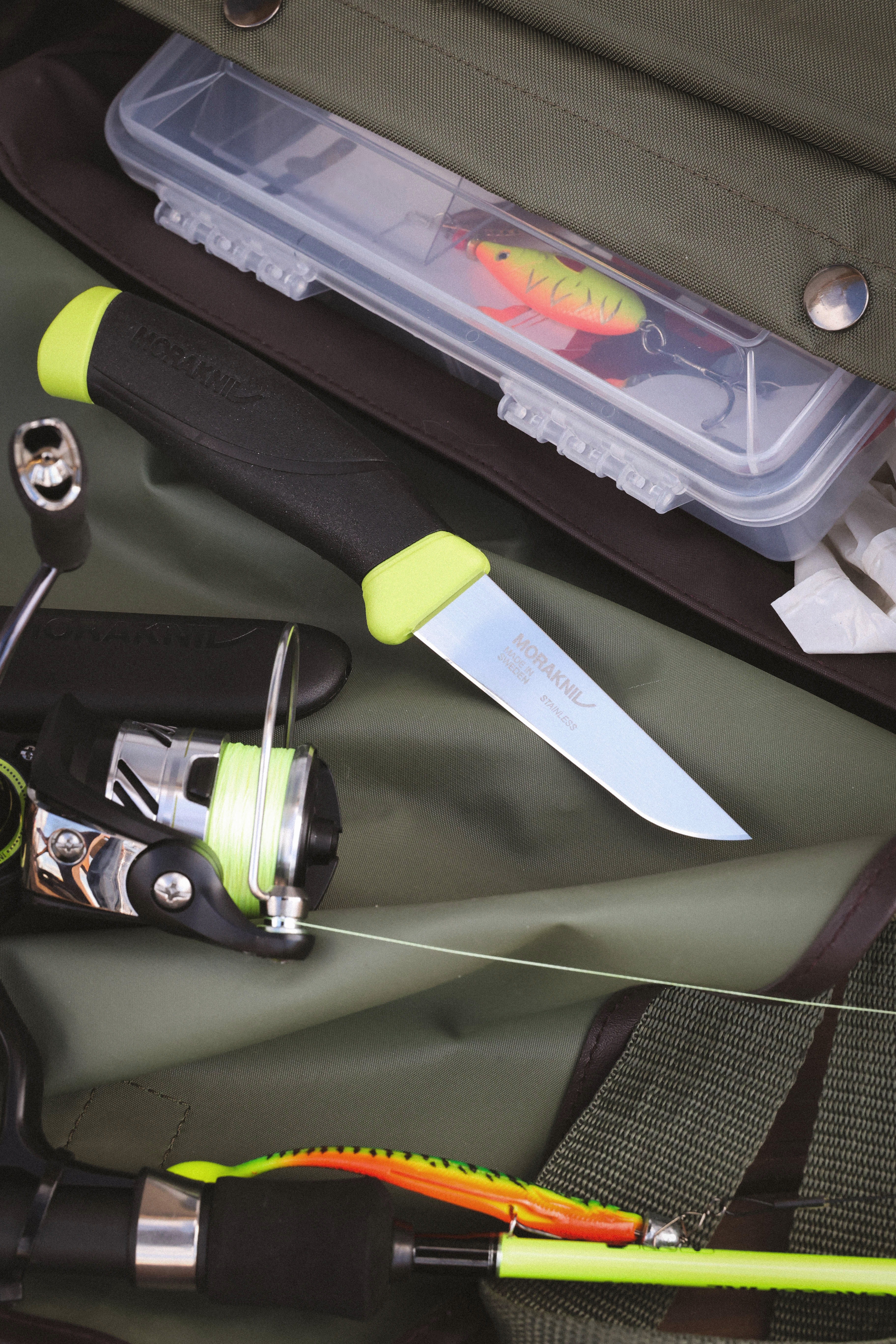 Morakniv Companion Fishing Fillet 090 (S) Lime Green