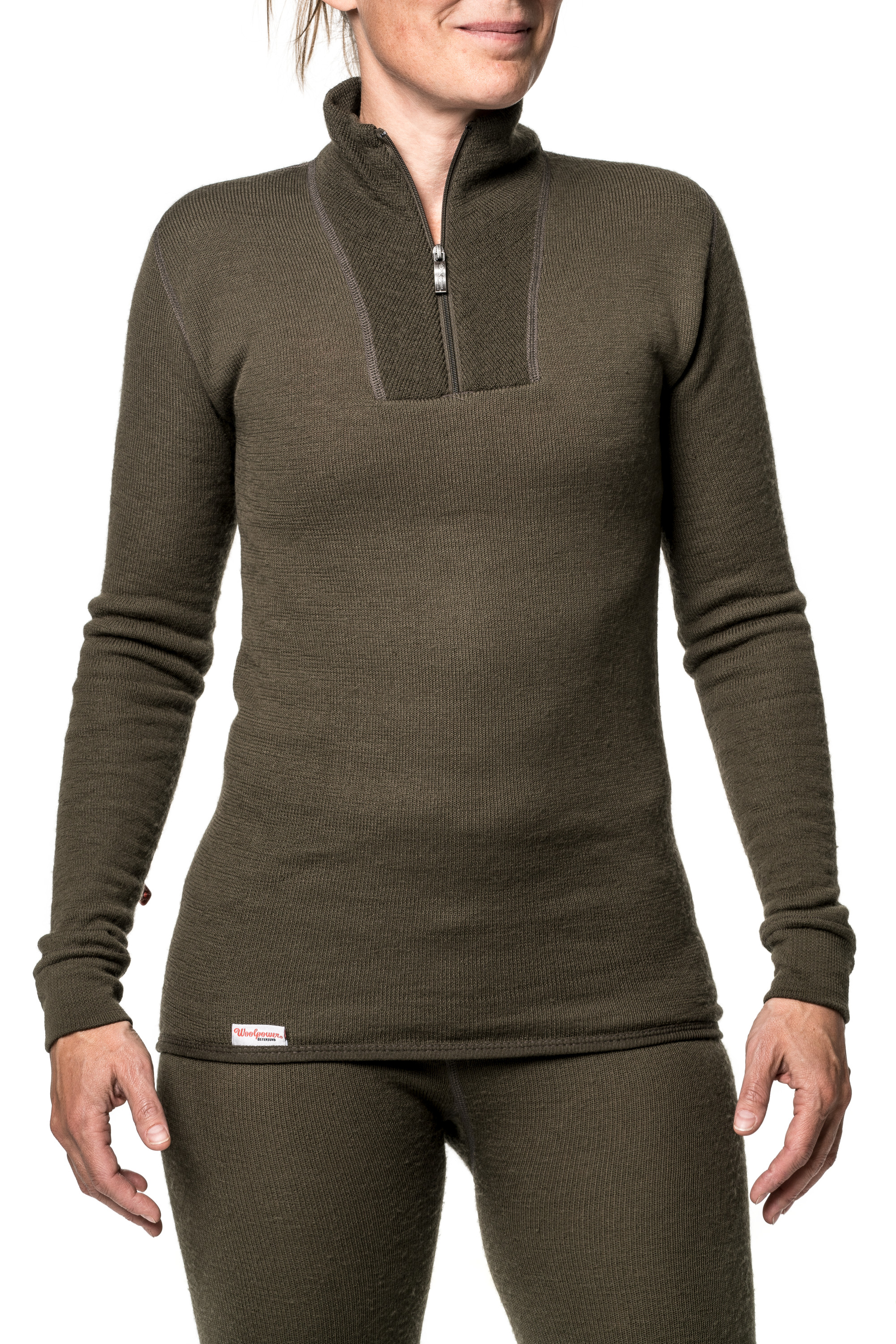 WP Turtleneck 200 pine green XXS