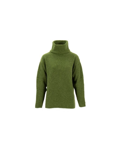 Sätila Sandby Polo Sweater green melange M