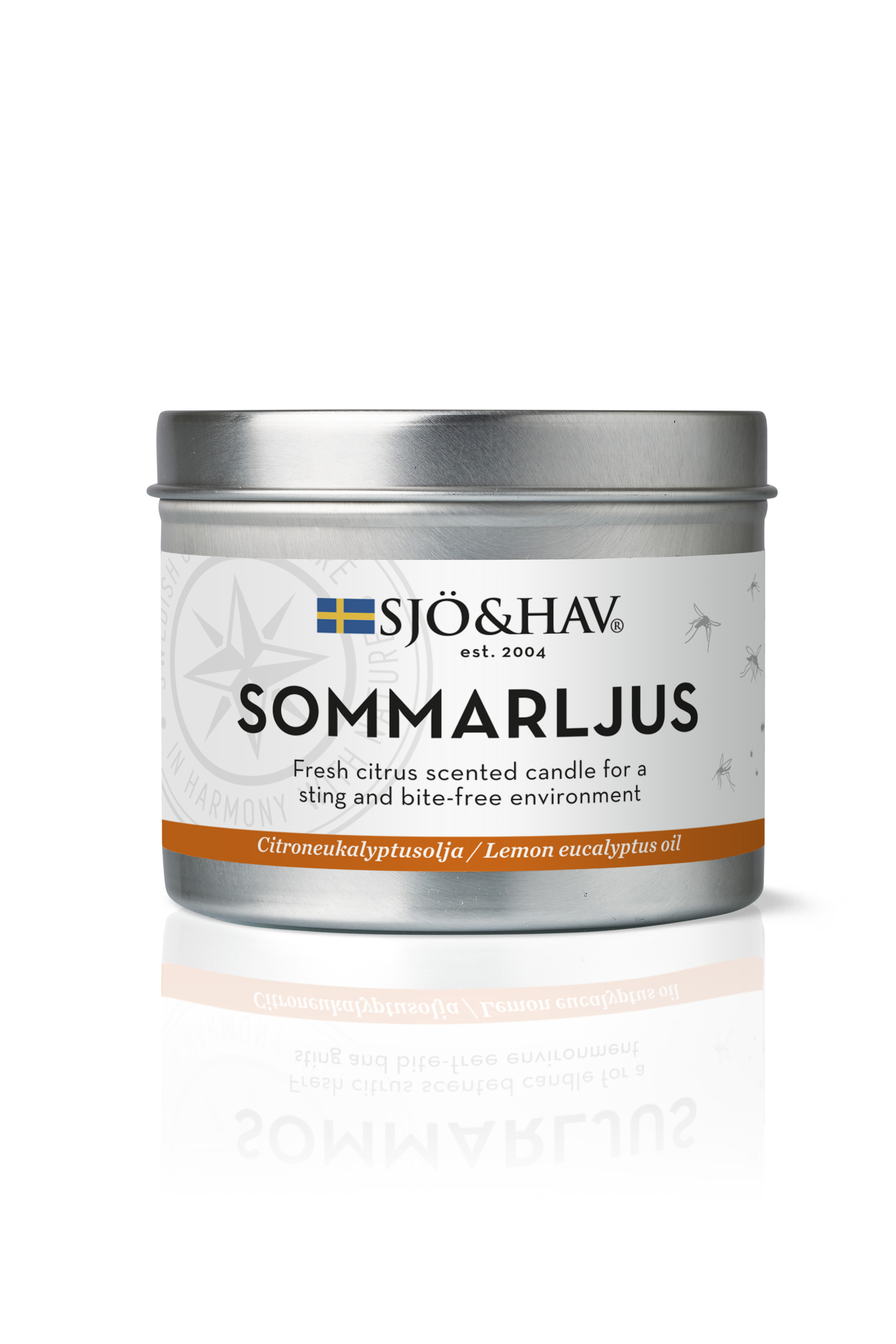Sjö&Hav Sommarljus, Outdoor‑Mückenkerze, 190 g
