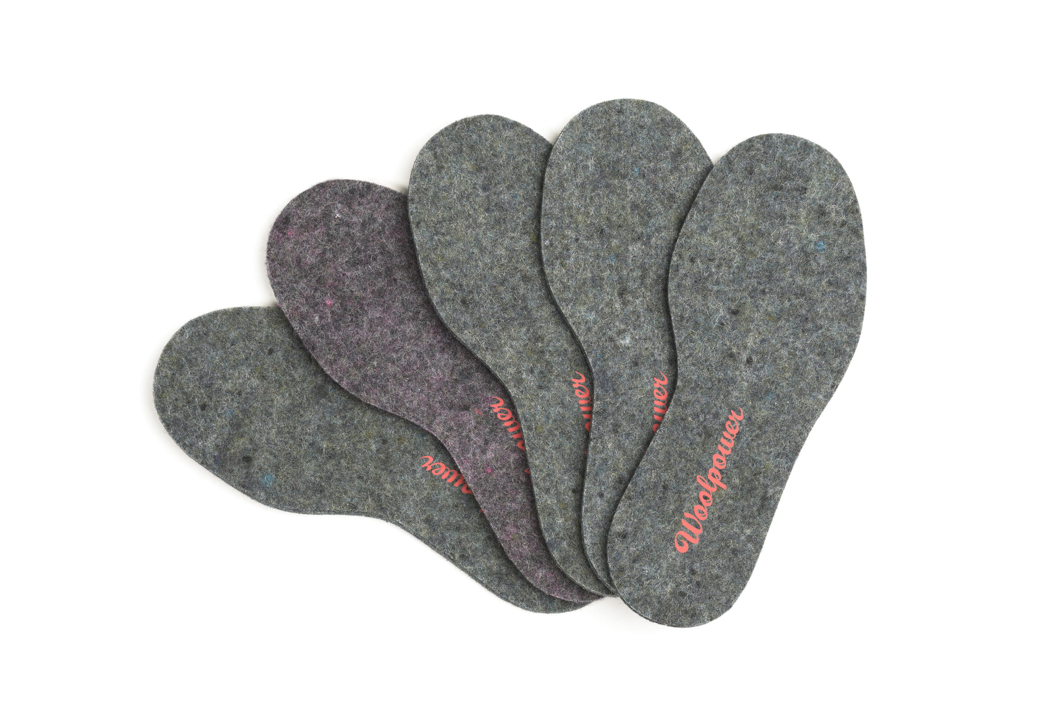 WP Kids Felt Insoles recycle grey 24-25
