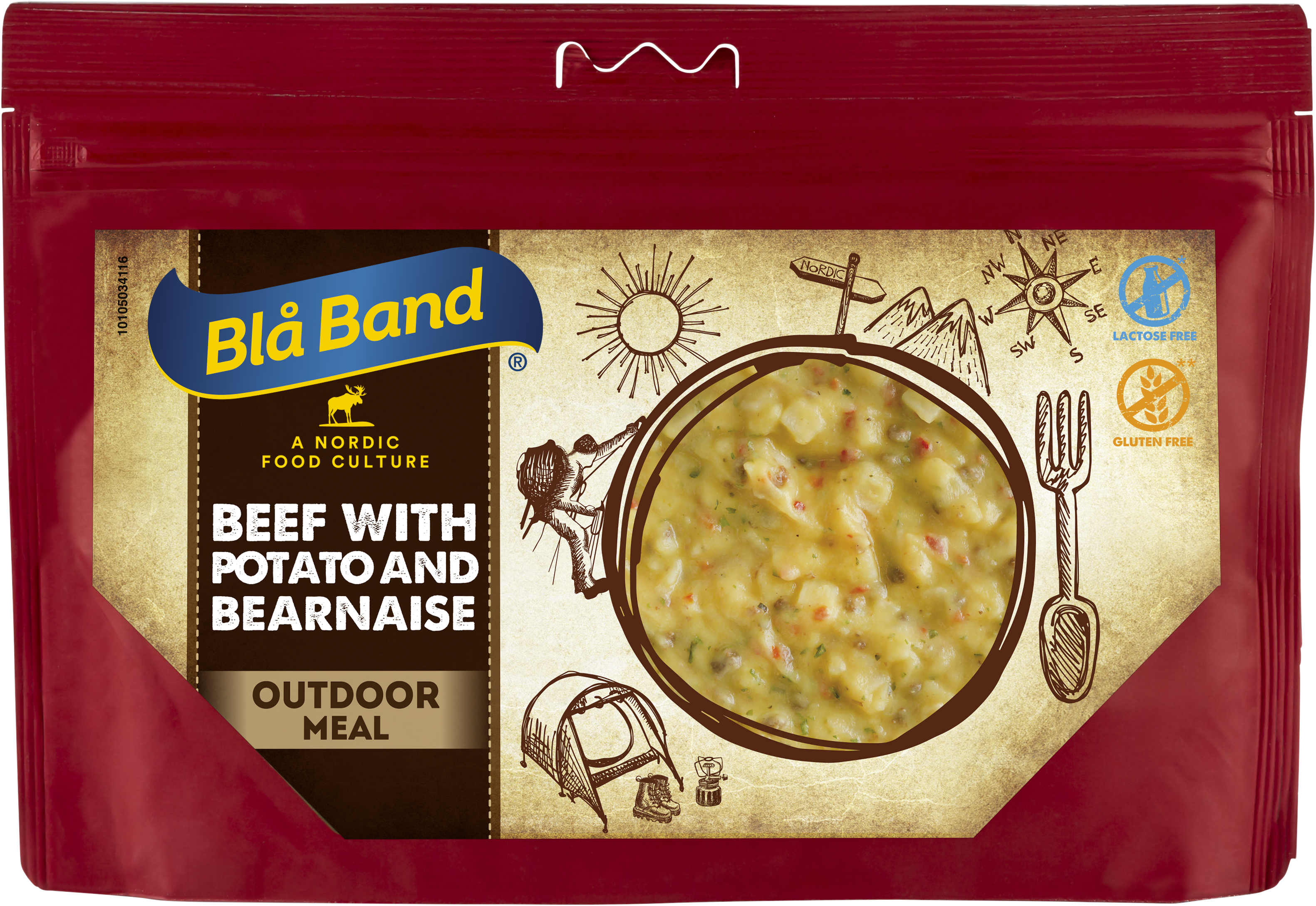 Blå Band Rindfleisch mit Kartoffeln und Béarnaise