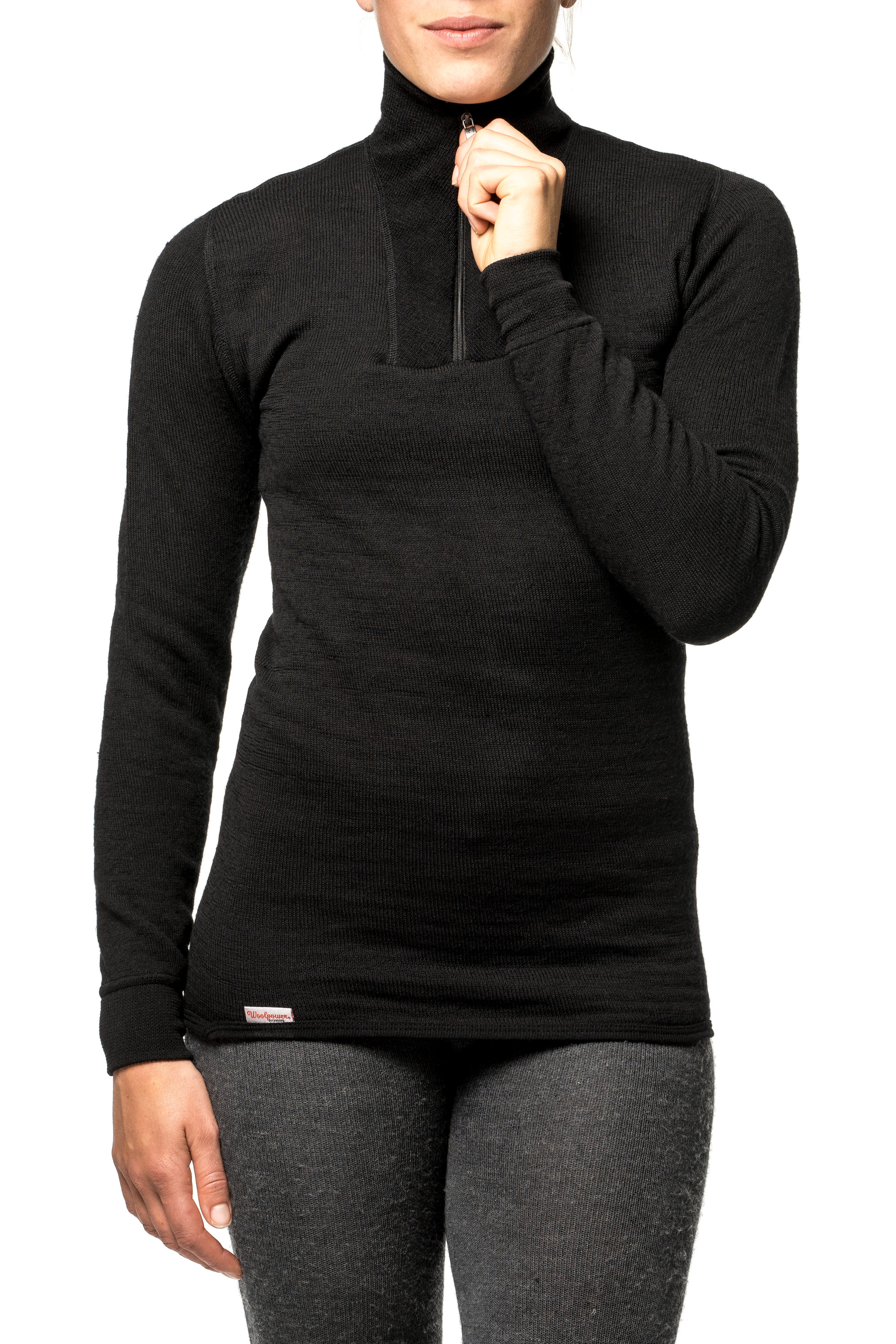 WP Turtleneck 200 black XXS