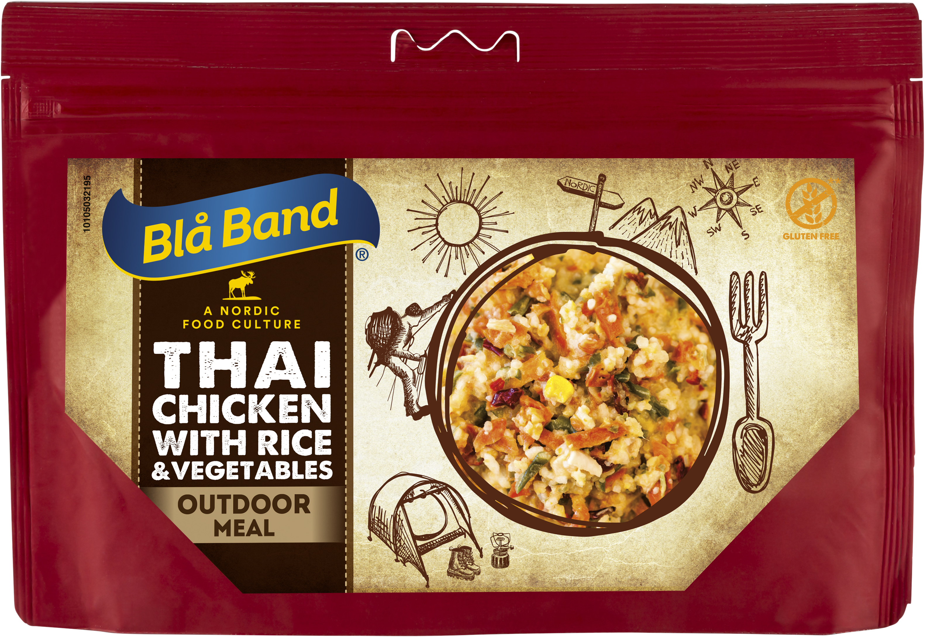 Blå Band Thai Hähnchen mit Reis & Gemüse