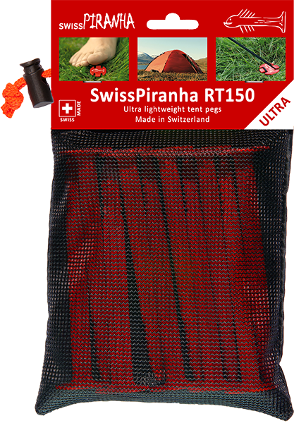 Swiss Piranha Zeltheringe RT150 (10er-Set im Säckli)
