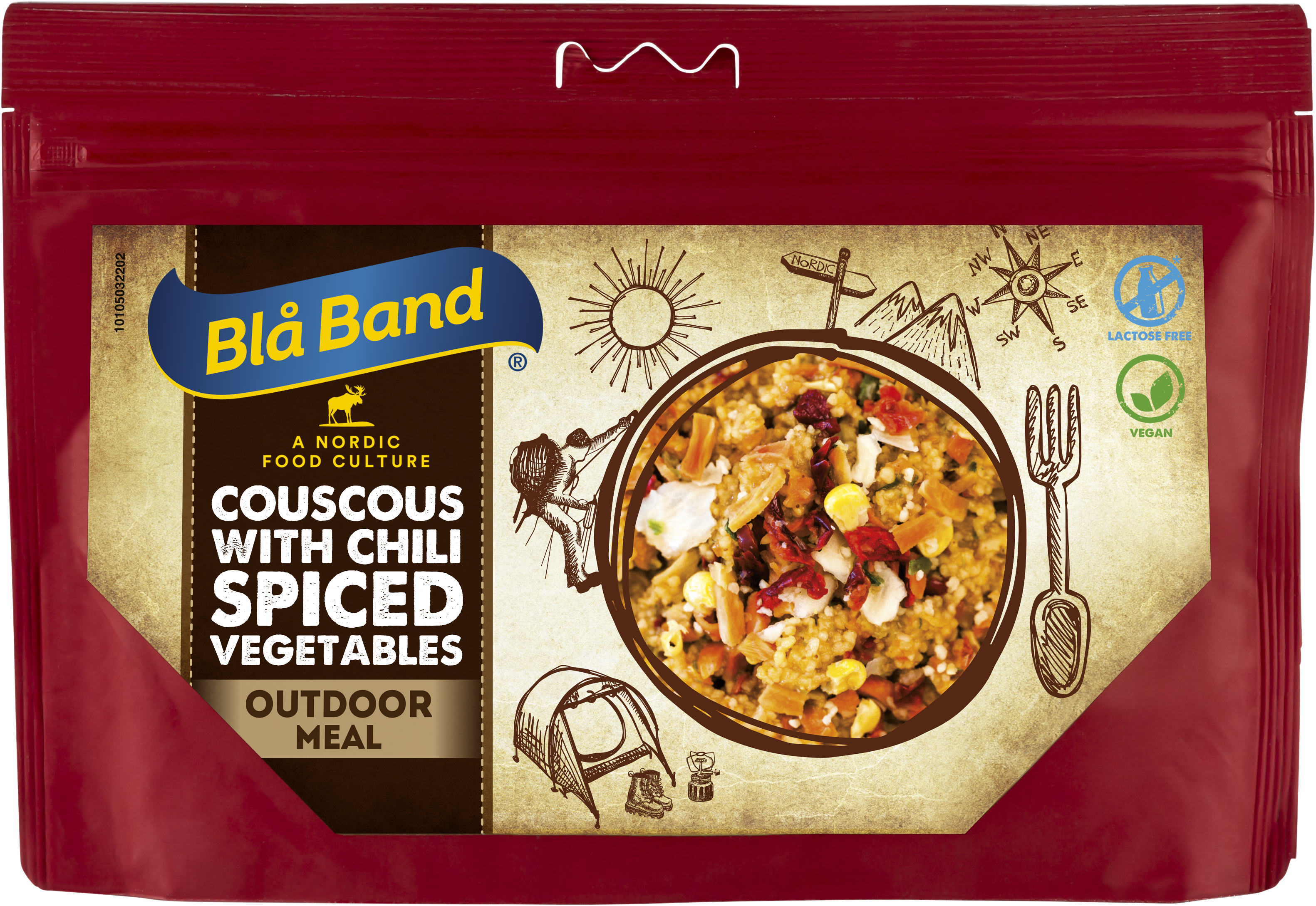 Blå Band Couscous mit Chili gewürztem Gemüse
