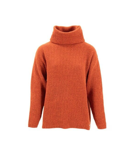 Sätila Sandby Polo Sweater orange melange L