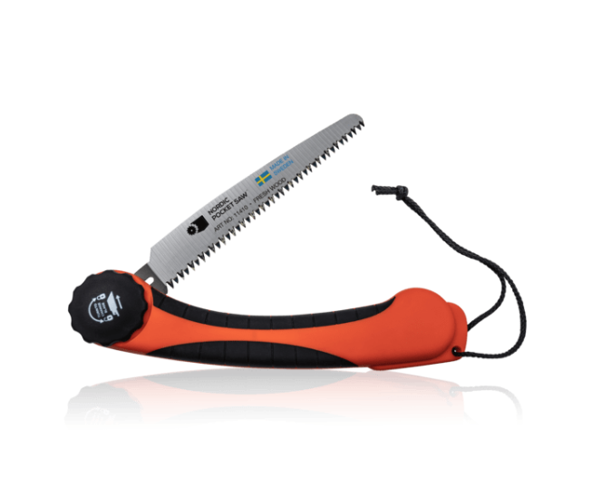 Nordic Pocket Saw Fold orange/black