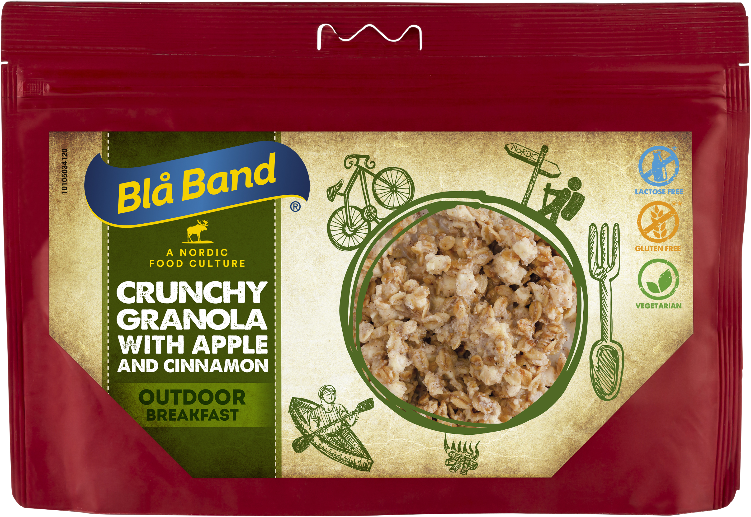 Blå Band Knuspriges Müsli mit Apfel und Zimt